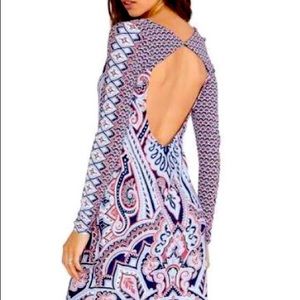 Tigerlily x Revolve Bodycon Boho Mini Dress NWT S